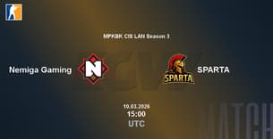 Nemiga Gaming VS SPARTA