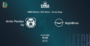 Arctic Pandas Oy VS NightBirds