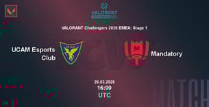 UCAM Esports Club VS Mandatory