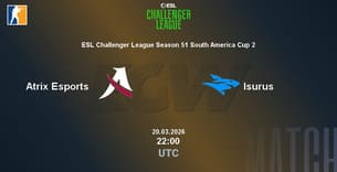 Atrix Esports VS Isurus