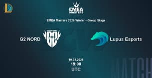 G2 NORD VS Lupus Esports
