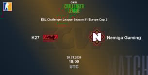 K27 VS Nemiga Gaming