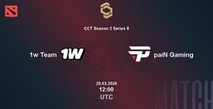 1w Team VS paiN Gaming
