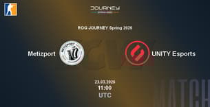 Metizport VS UNITY Esports