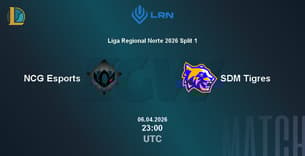 NCG Esports VS SDM Tigres