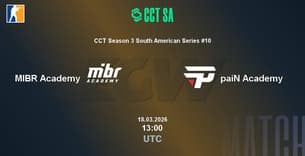 MIBR Academy VS paiN Academy