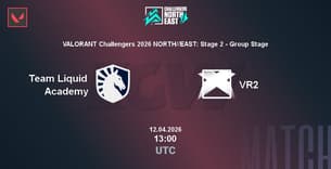 Team Liquid Academy VS VR2 Team Liquid Academy VS VR2