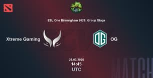 Xtreme Gaming VS OG