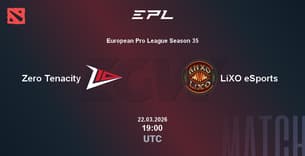 Zero Tenacity VS LiXO eSports Zero Tenacity VS LiXO eSports