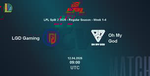 LGD Gaming VS Oh My God