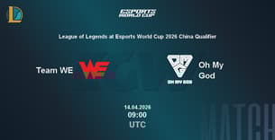 Team WE VS Oh My God