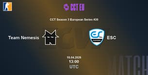 Team Nemesis VS ESC Team Nemesis VS ESC