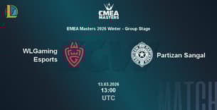 WLGaming Esports VS Partizan Sangal