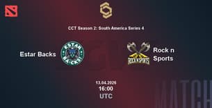 Estar Backs VS Rock n Sports