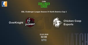 OverKnight VS Chicken Coop Esports OverKnight VS Chicken Coop Esports