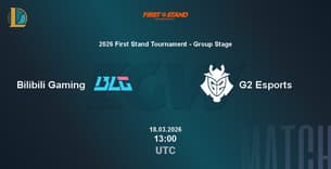 Bilibili Gaming VS G2 Esports