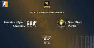 Huskies eSport Academy VS Sissi State Punks