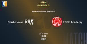 Nordic Valor VS ENCE Academy Nordic Valor VS ENCE Academy