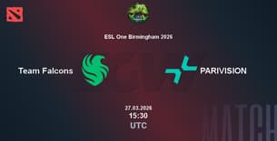 Team Falcons VS PARIVISION