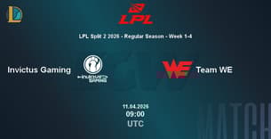 Invictus Gaming VS Team WE
