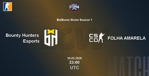 Bounty Hunters Esports VS FOLHA AMARELA