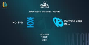 KOI Fénix VS Karmine Corp Blue