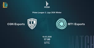CGN Esports VS MT1 Esports