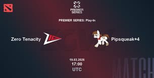 Zero Tenacity VS Pipsqueak+4