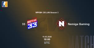 33 VS Nemiga Gaming