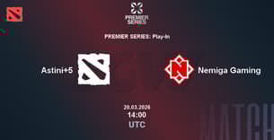 Astini+5 VS Nemiga Gaming