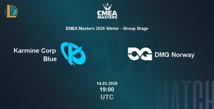 Karmine Corp Blue VS DMG Norway