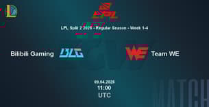 Bilibili Gaming VS Team WE