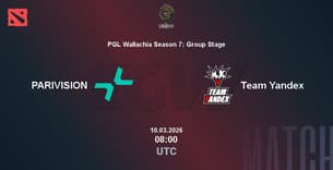 PARIVISION VS Team Yandex