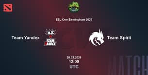 Team Yandex VS Team Spirit