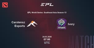 Carstensz Esports VS Ivory Carstensz Esports VS Ivory
