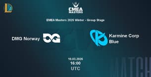DMG Norway VS Karmine Corp Blue