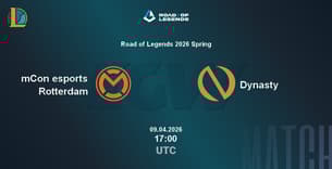 mCon esports Rotterdam VS Dynasty mCon esports Rotterdam VS Dynasty