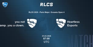 you not a champ. you a clown. VS Heartless Esports you not a champ. you a clown. VS Heartless Esports