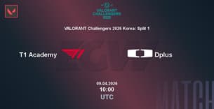 T1 Academy VS Dplus