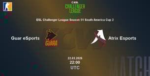Guará eSports VS Atrix Esports