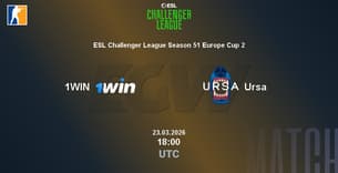 1WIN VS Ursa 1WIN VS Ursa