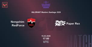 Nongshim RedForce VS Paper Rex Nongshim RedForce VS Paper Rex