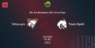Virtus.pro VS Team Spirit