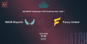NAOS Esports VS Fancy United