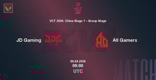 JD Gaming VS All Gamers