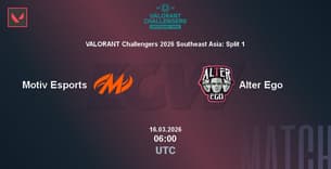 Motiv Esports VS Alter Ego