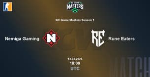 Nemiga Gaming VS Rune Eaters