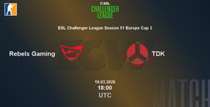 Rebels Gaming VS TDK