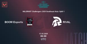 BOOM Esports VS RIVAL