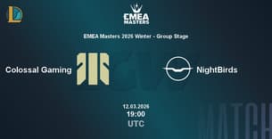 Colossal Gaming VS NightBirds